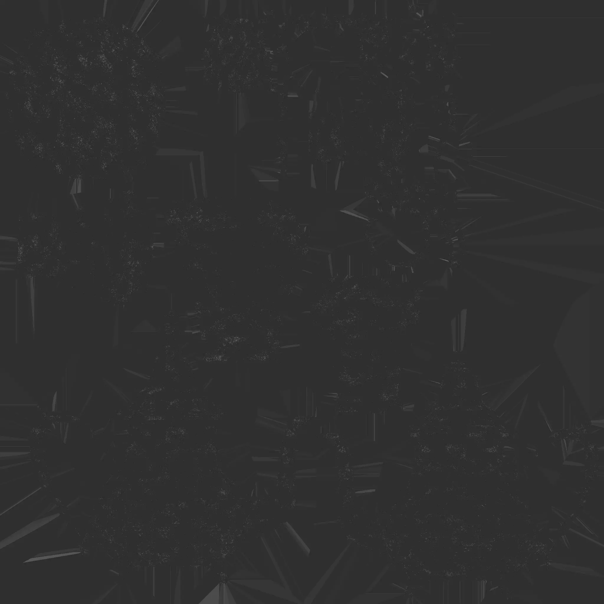 Moroccan Silver Teapot - Traditional Engraved Metal Teapot Low-poly 3D model_14