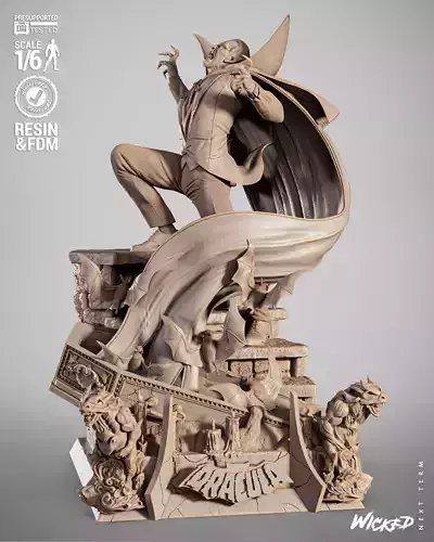 Wicked Marvel Dracula Sculpture