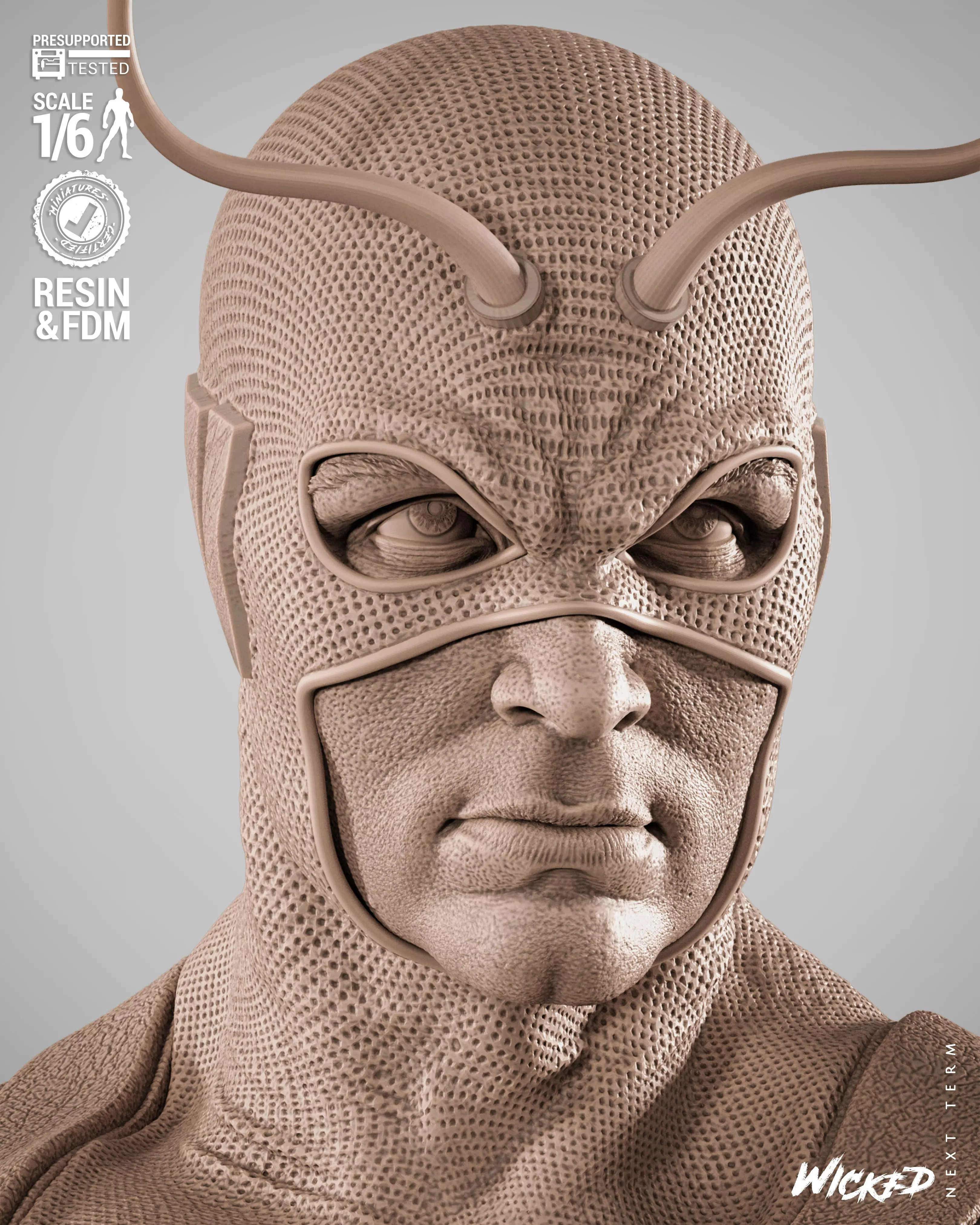 Wicked Marvel Giant Man Sculpture 3D print model_12