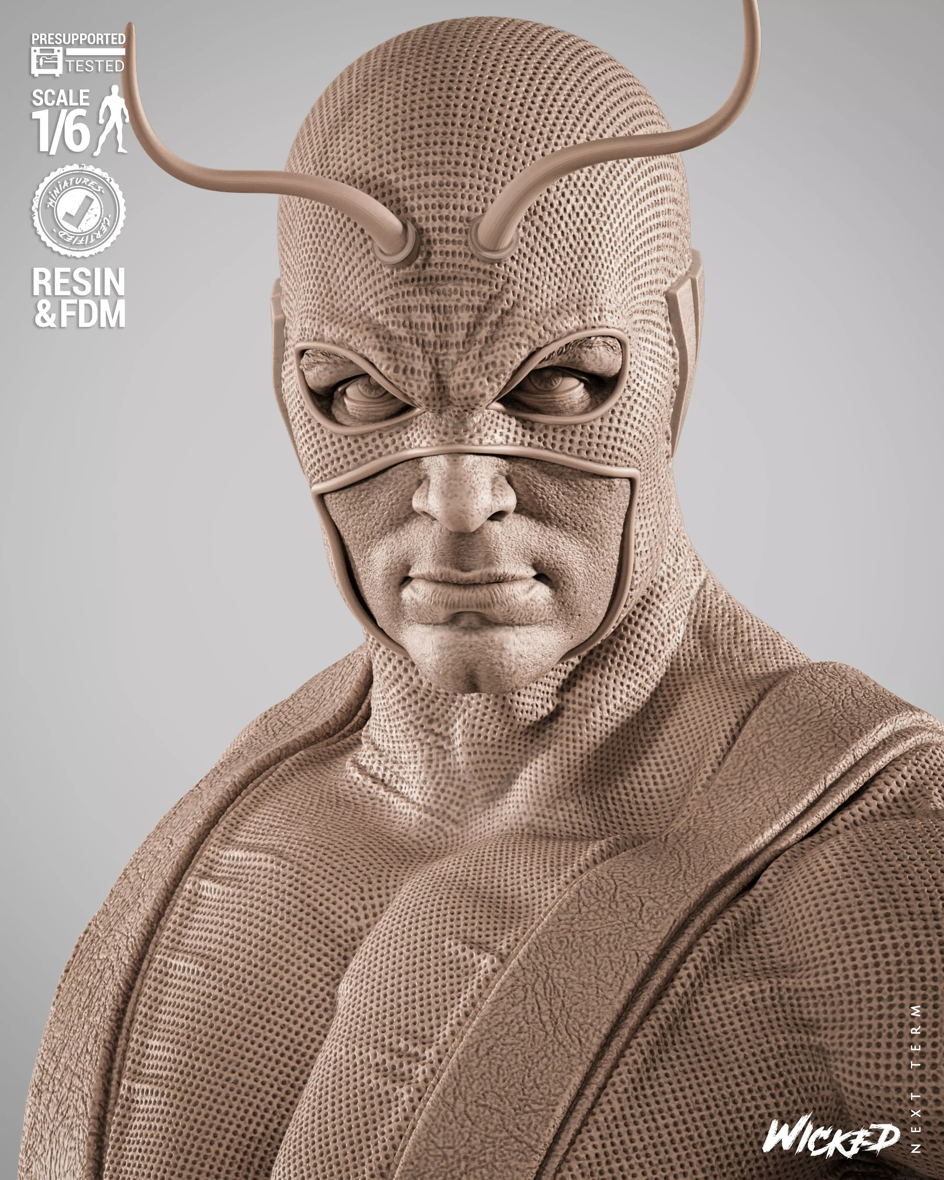 Wicked Marvel Giant Man Sculpture 3D print model_10