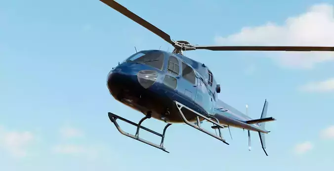 Helicopter Airbus Eurocopter AS355 Ecureuil II Twin Engine