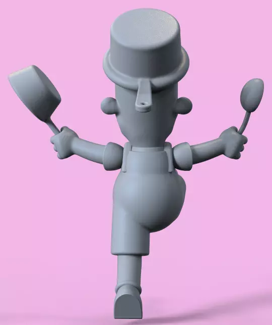 BART SIMPSON-I AM SO GREAT-PARTS AND COMPLETE 3D print model_13
