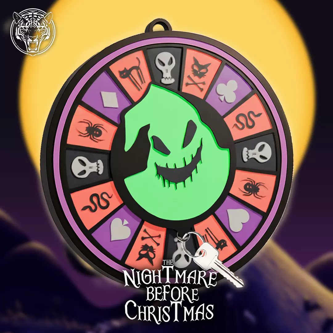 Oogie Boogie Keychain Holder - The Nightmare Before Christmas 3D print model_0