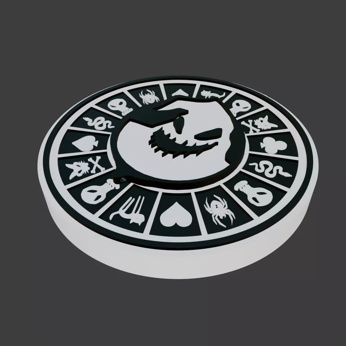 Oogie Boogie Keychain Holder - The Nightmare Before Christmas 3D print model_5