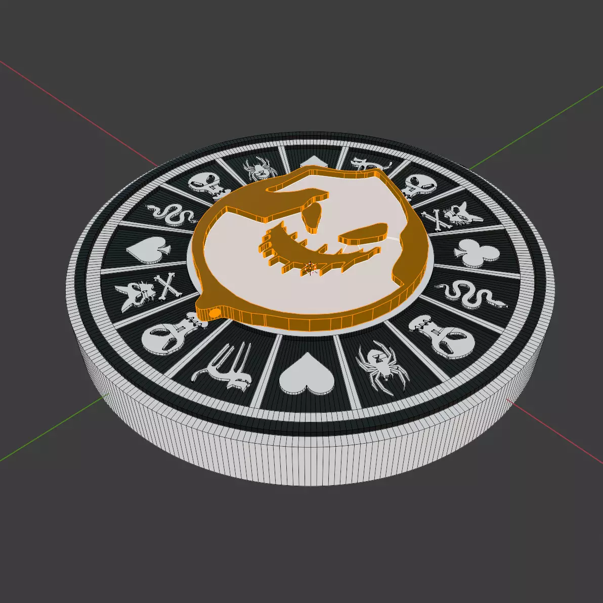 Oogie Boogie Keychain Holder - The Nightmare Before Christmas 3D print model_6