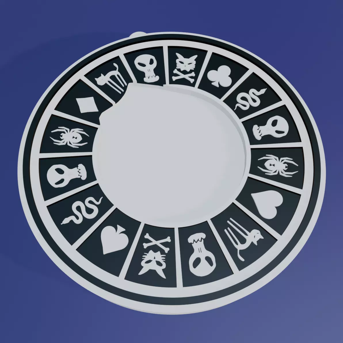 Oogie Boogie Keychain Holder - The Nightmare Before Christmas 3D print model_8