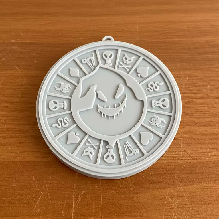 Oogie Boogie Keychain Holder - The Nightmare Before Christmas 3D print model_2