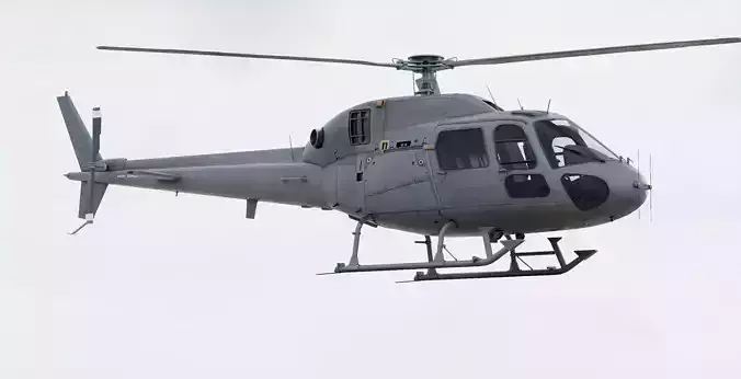 Military Helicopter Airbus Eurocopter AS555 Fennec II 