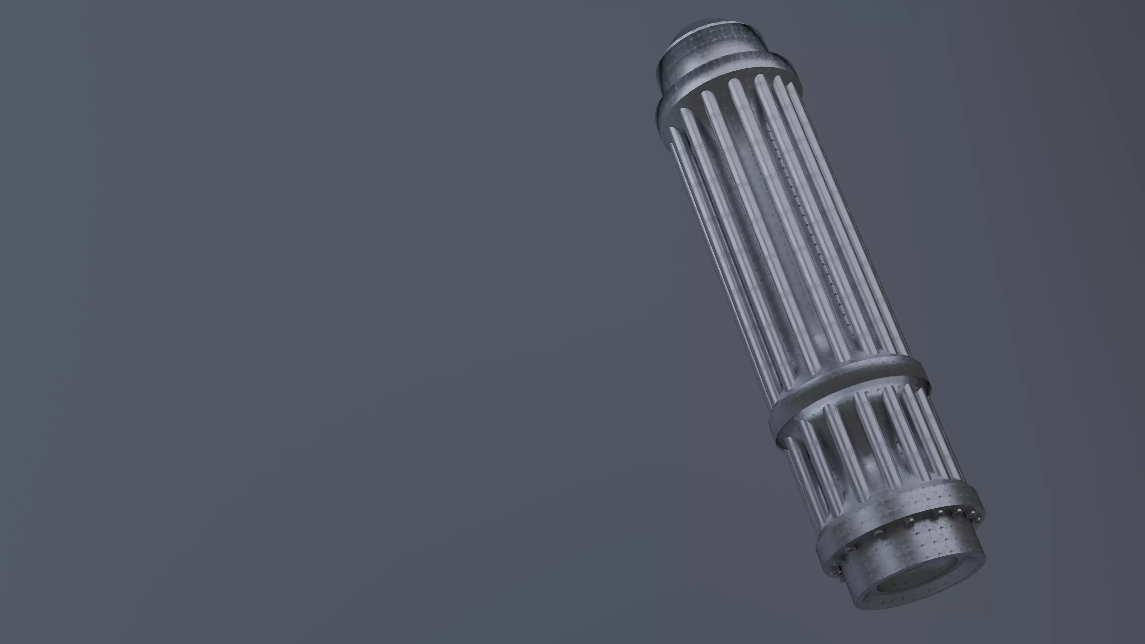 Lazer Low-poly 3D model_0