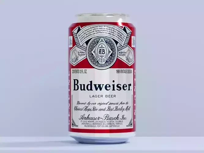 Budweiser Beer Can