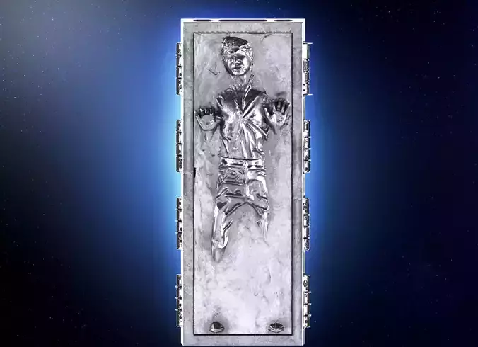 HAN SOLO IN CARBONITE HIC 3D PRINT MODEL BOX VOLVO