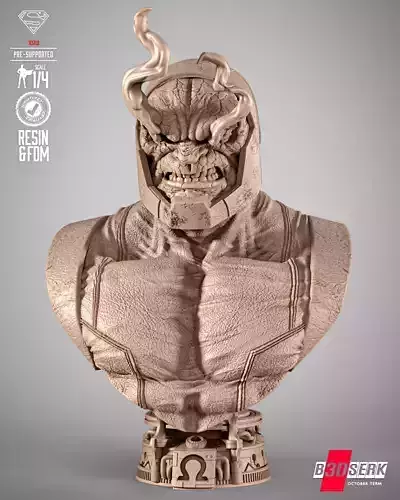 B3DSERK Darkseid Portrait Bust 