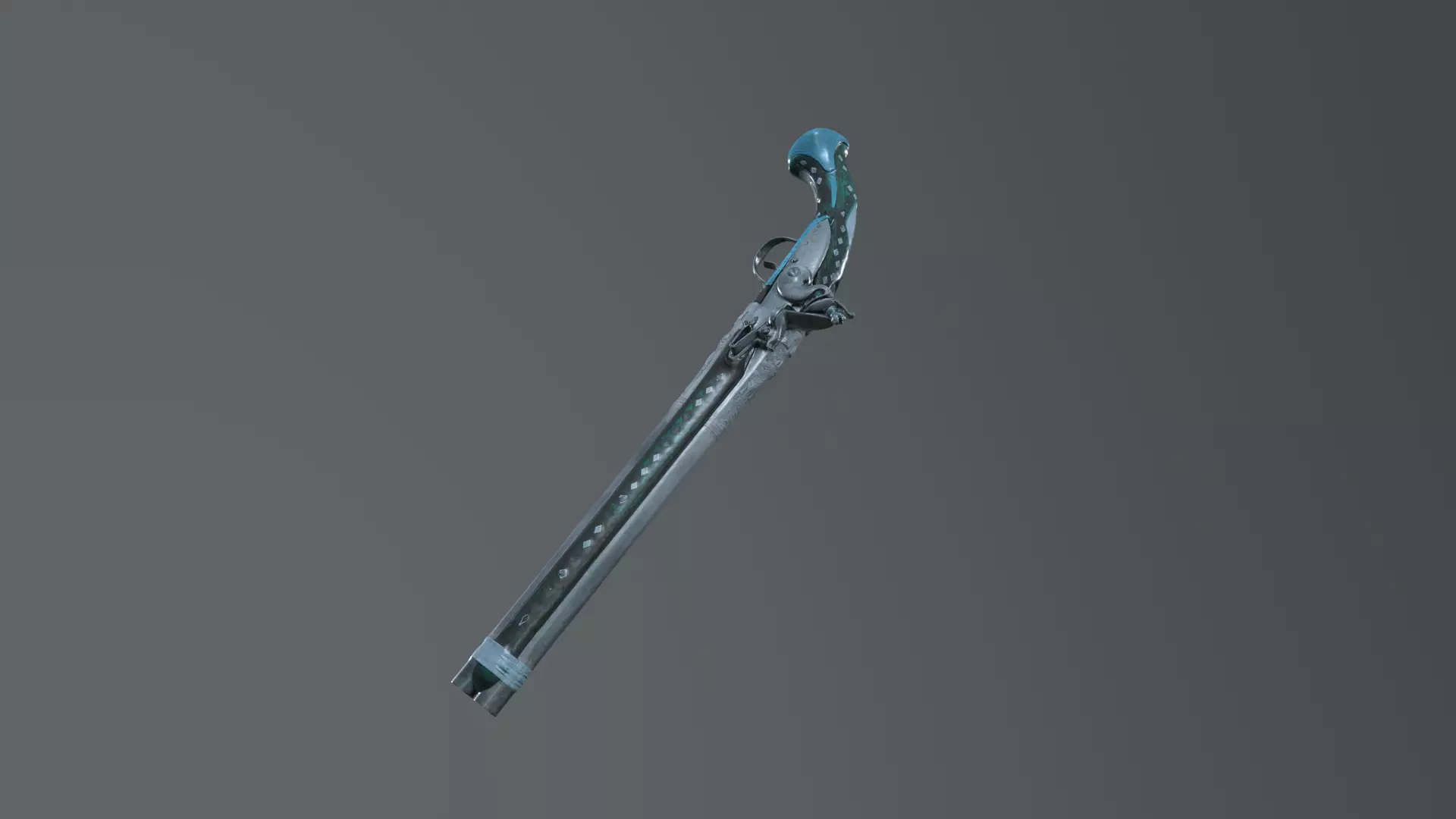 Weapon Model 3D - Game Ready - High Quality Low-poly 3D model_7