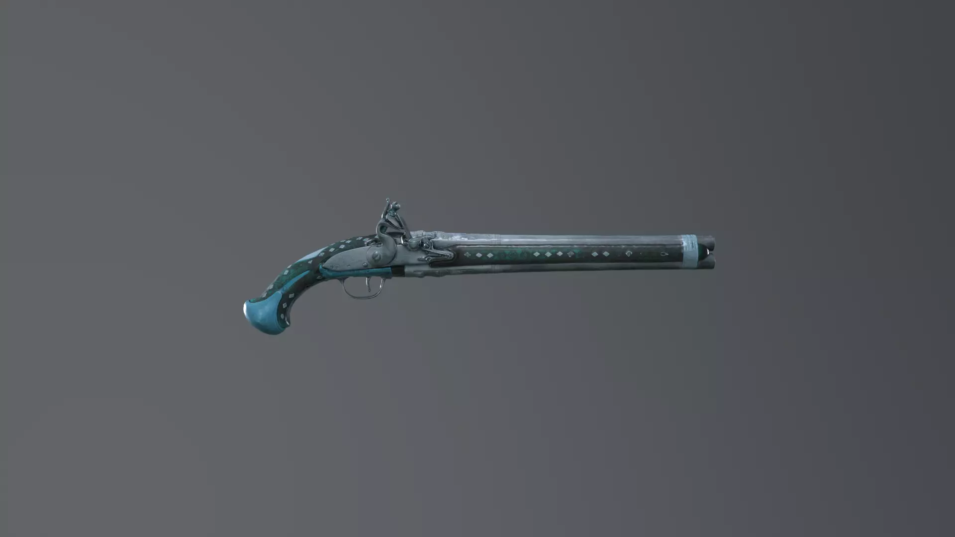 Weapon Model 3D - Game Ready - High Quality Low-poly 3D model_0