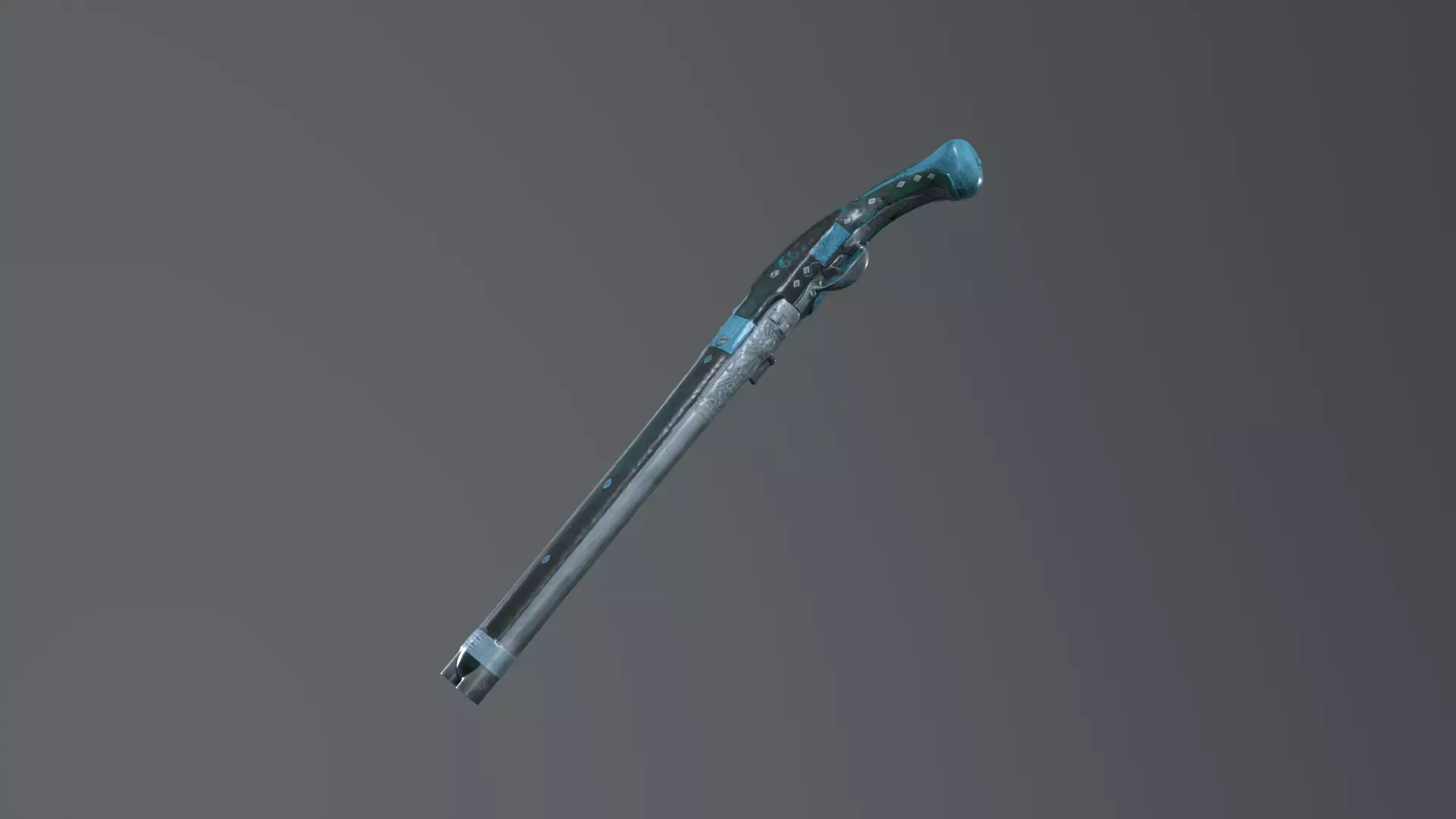 Weapon Model 3D - Game Ready - High Quality Low-poly 3D model_6