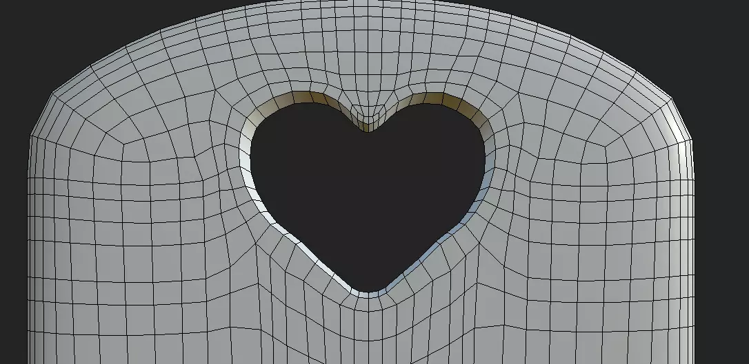 wooden childrens chair Low-poly 3D model_13