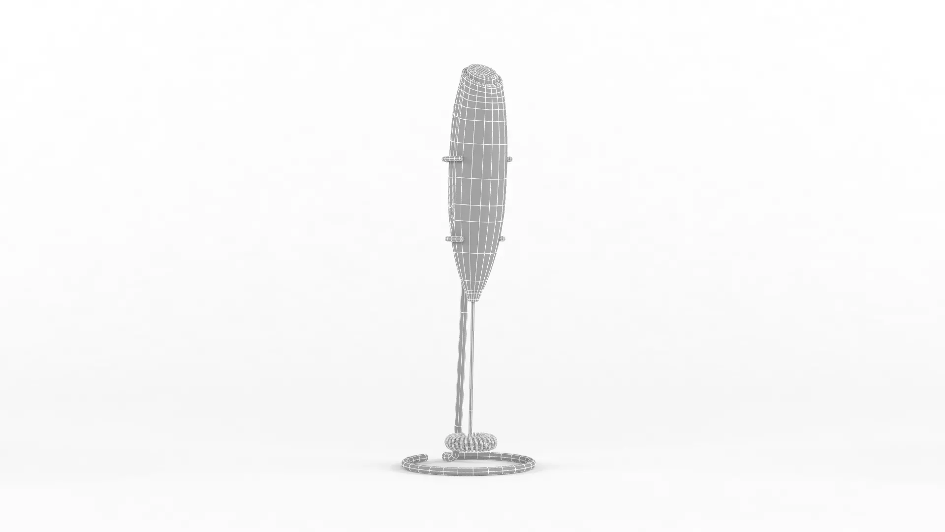 Milk Frother 3D model_7