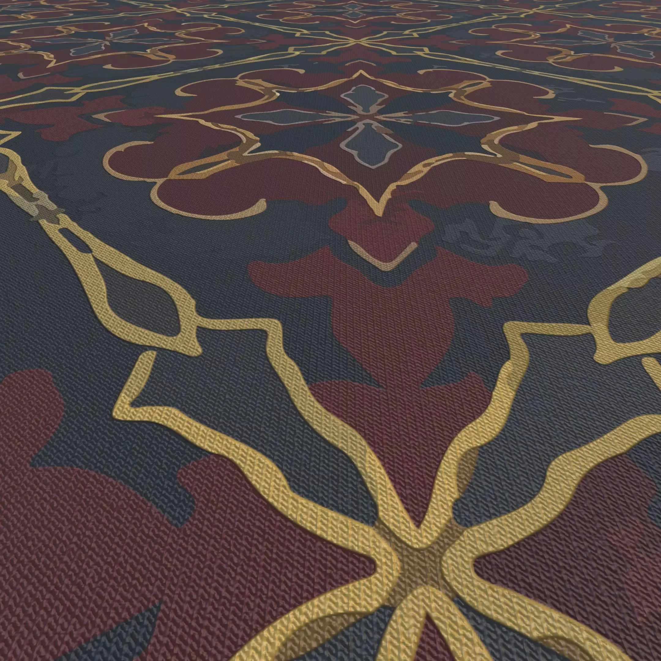 Seamless Carpet Series 8 Texture PBR 4K Texture_1