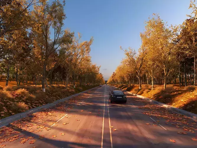 Twilight Highway 3dsmax