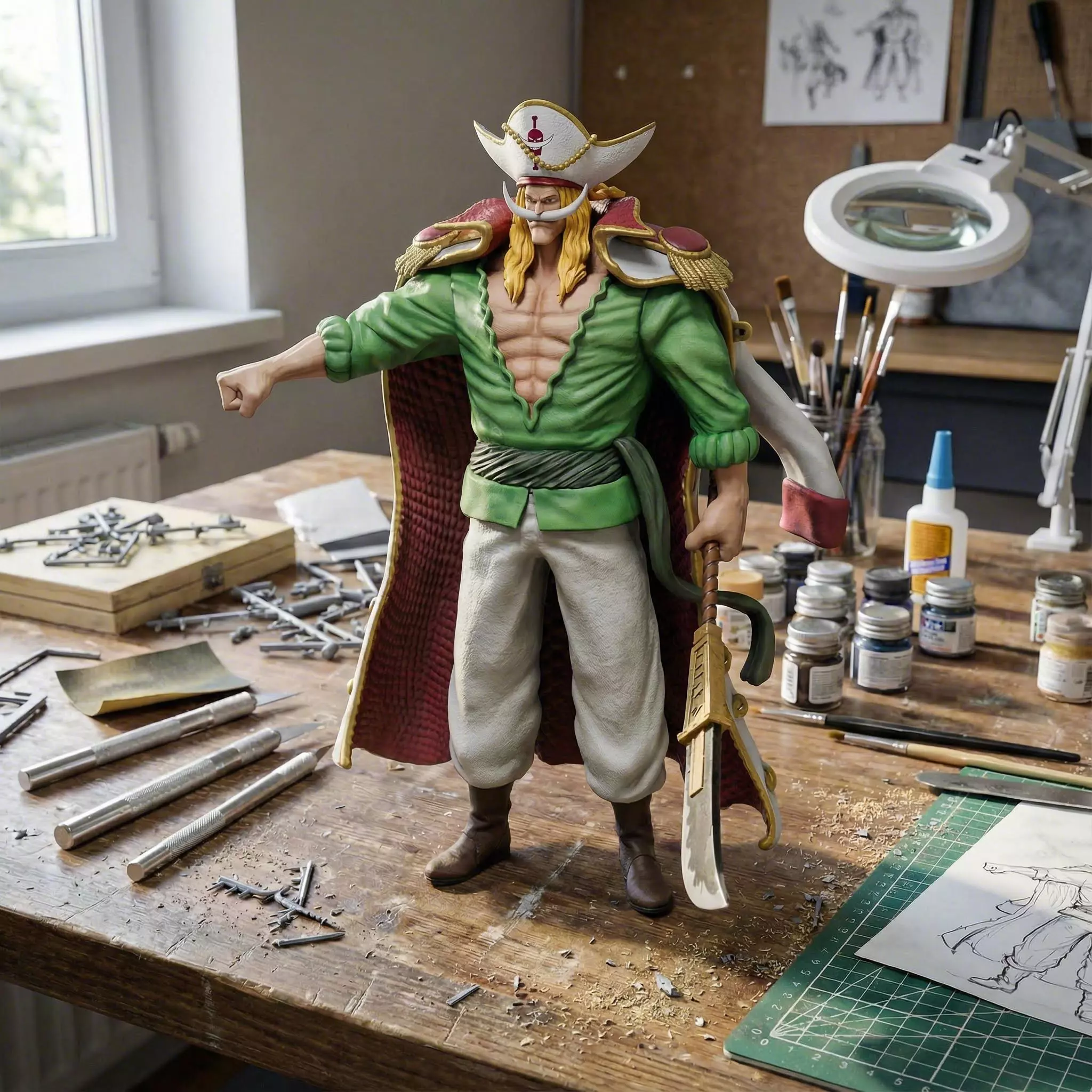 Edward Newgate - Whitebeard - One piece - GOD VALLEY arc 3D print model