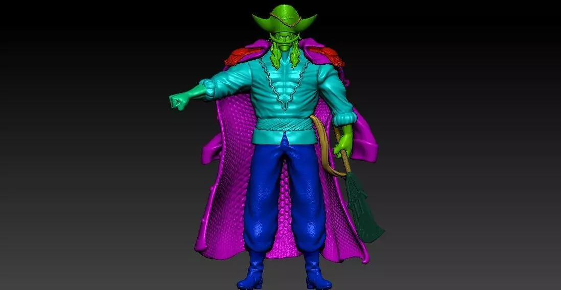 Edward Newgate - Whitebeard - One piece - GOD VALLEY arc 3D print model_4