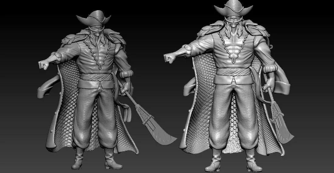 Edward Newgate - Whitebeard - One piece - GOD VALLEY arc 3D print model_3