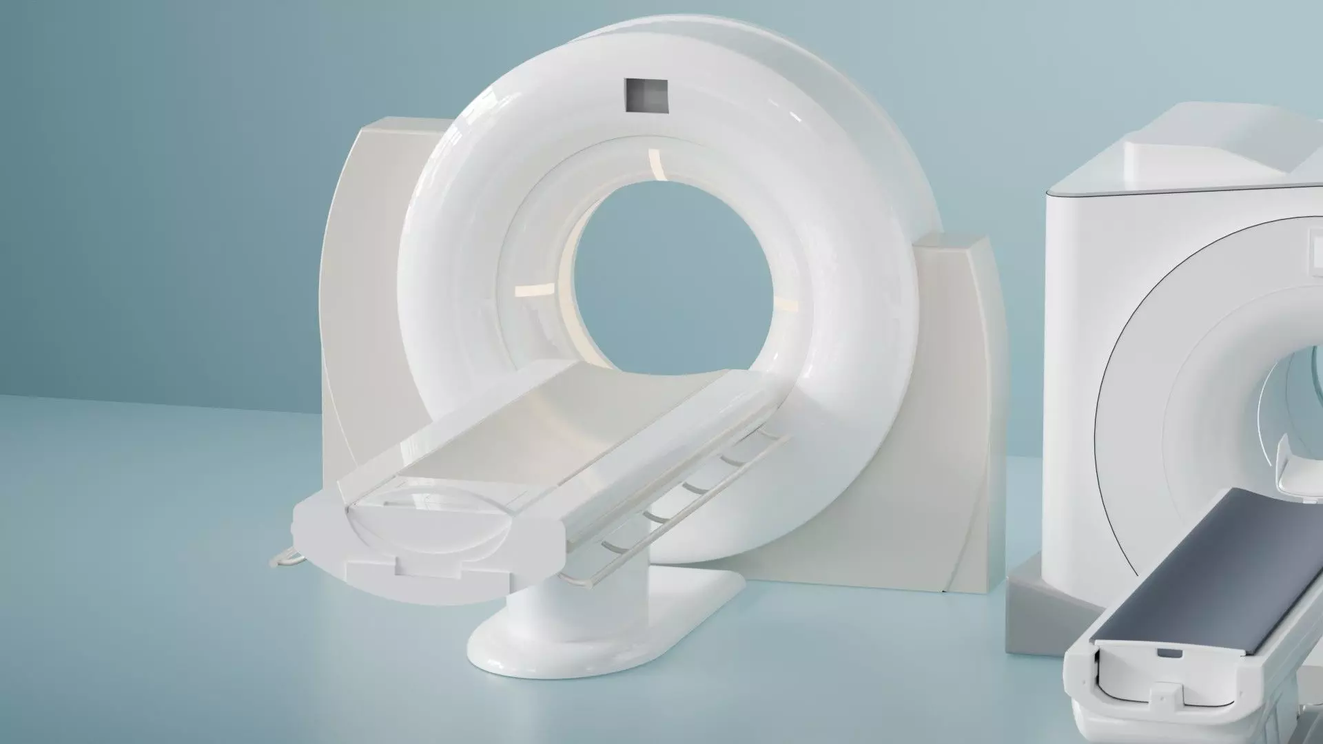 Nuclear magnetic resonance equipment blender Low-poly 3D model_4