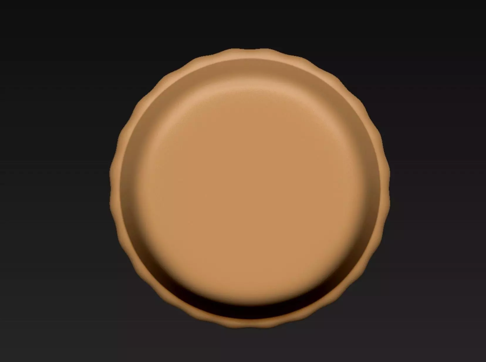 Cartoon Pie 3D print model_3