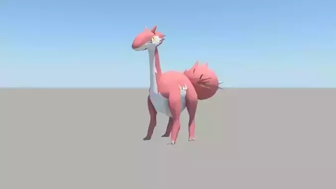 pokemon- fuenago 3d model