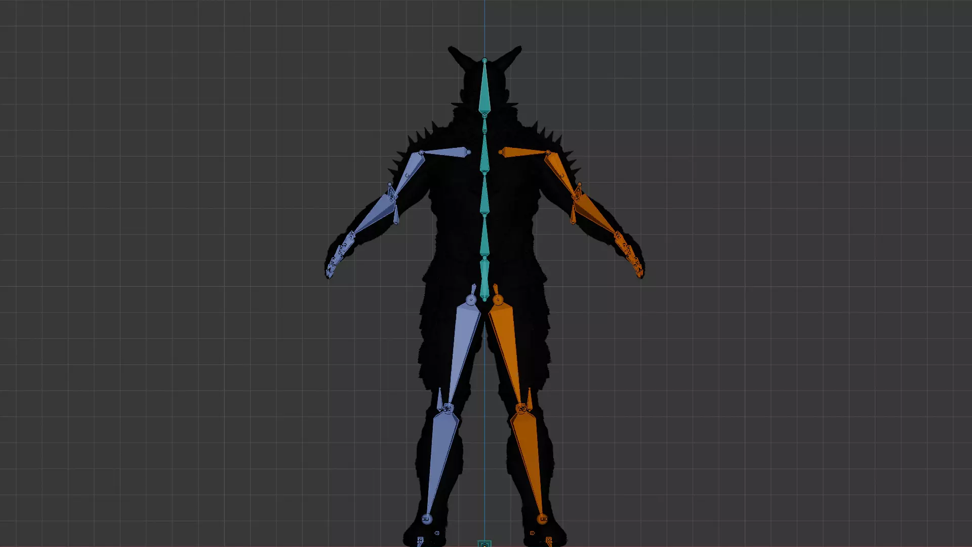 Guardian of Hell Ultra High-Detail 3D Character Low-poly 3D model_20