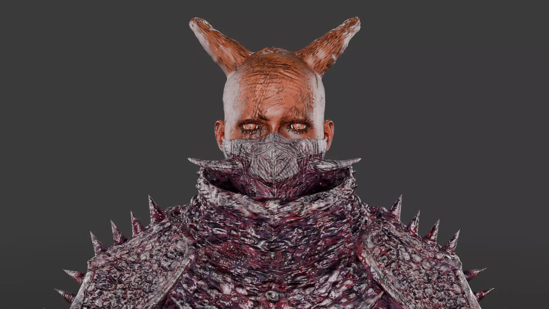 Guardian of Hell Ultra High-Detail 3D Character Low-poly 3D model_2