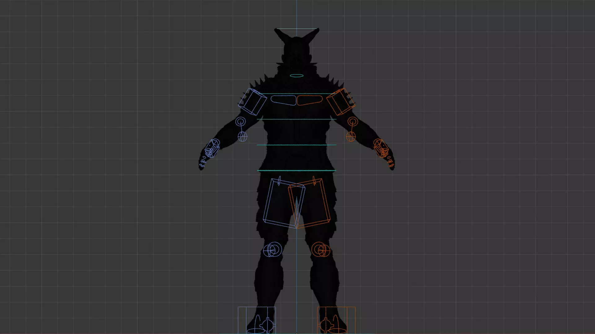 Guardian of Hell Ultra High-Detail 3D Character Low-poly 3D model_15