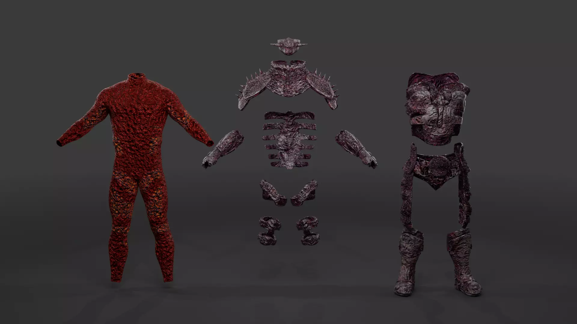 Guardian of Hell Ultra High-Detail 3D Character Low-poly 3D model_9