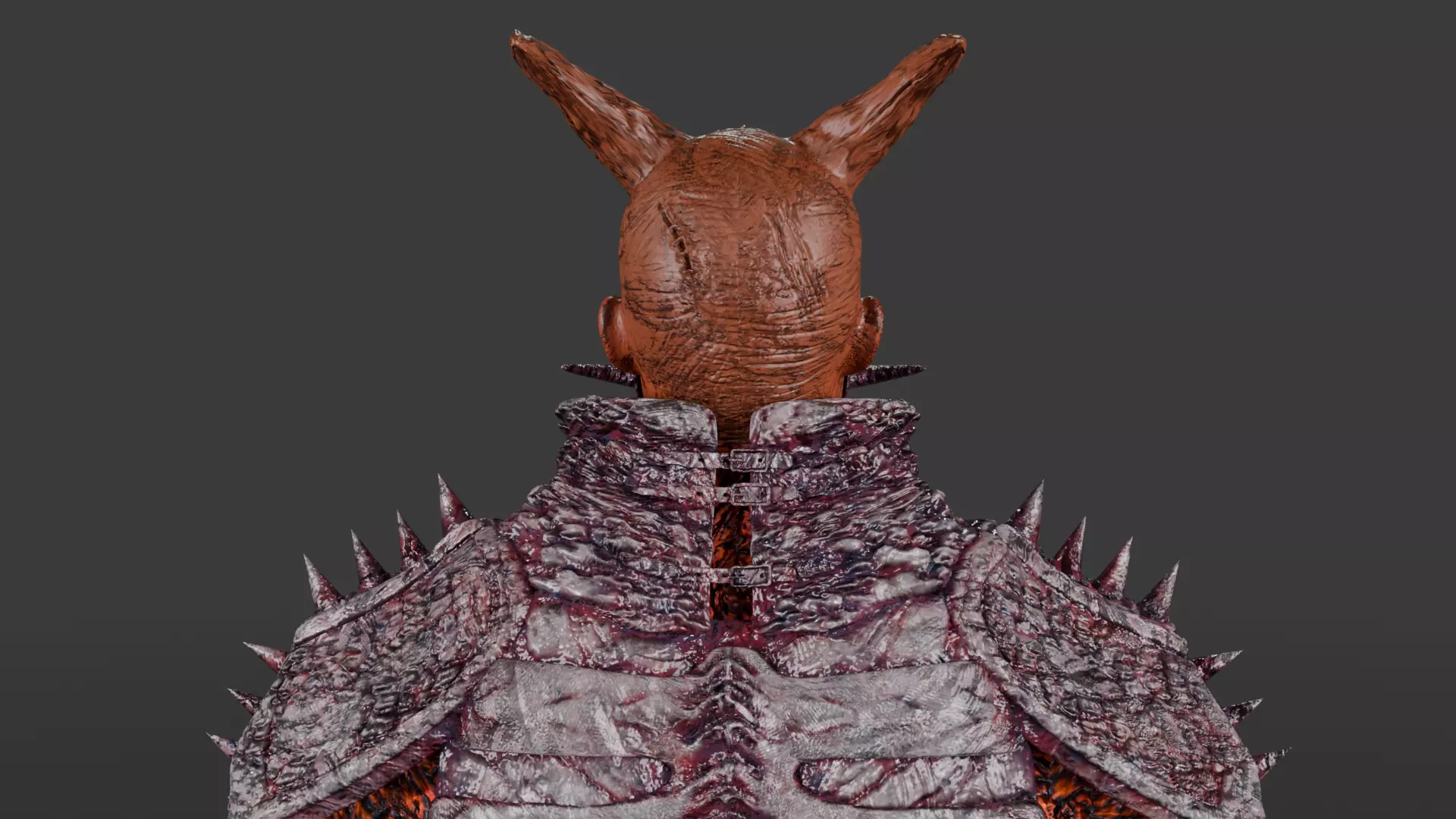 Guardian of Hell Ultra High-Detail 3D Character Low-poly 3D model_4