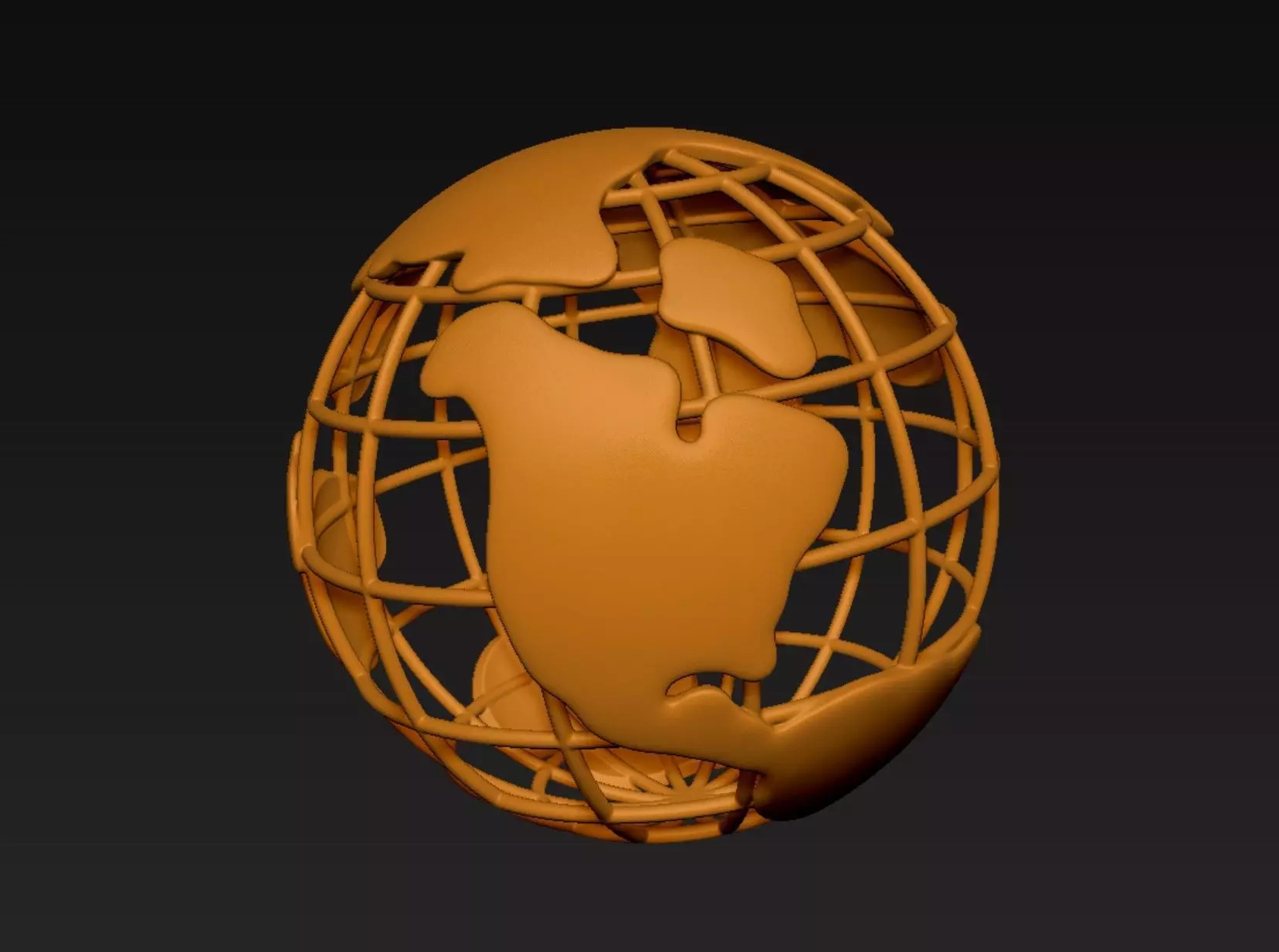 Global Globe 3D print model