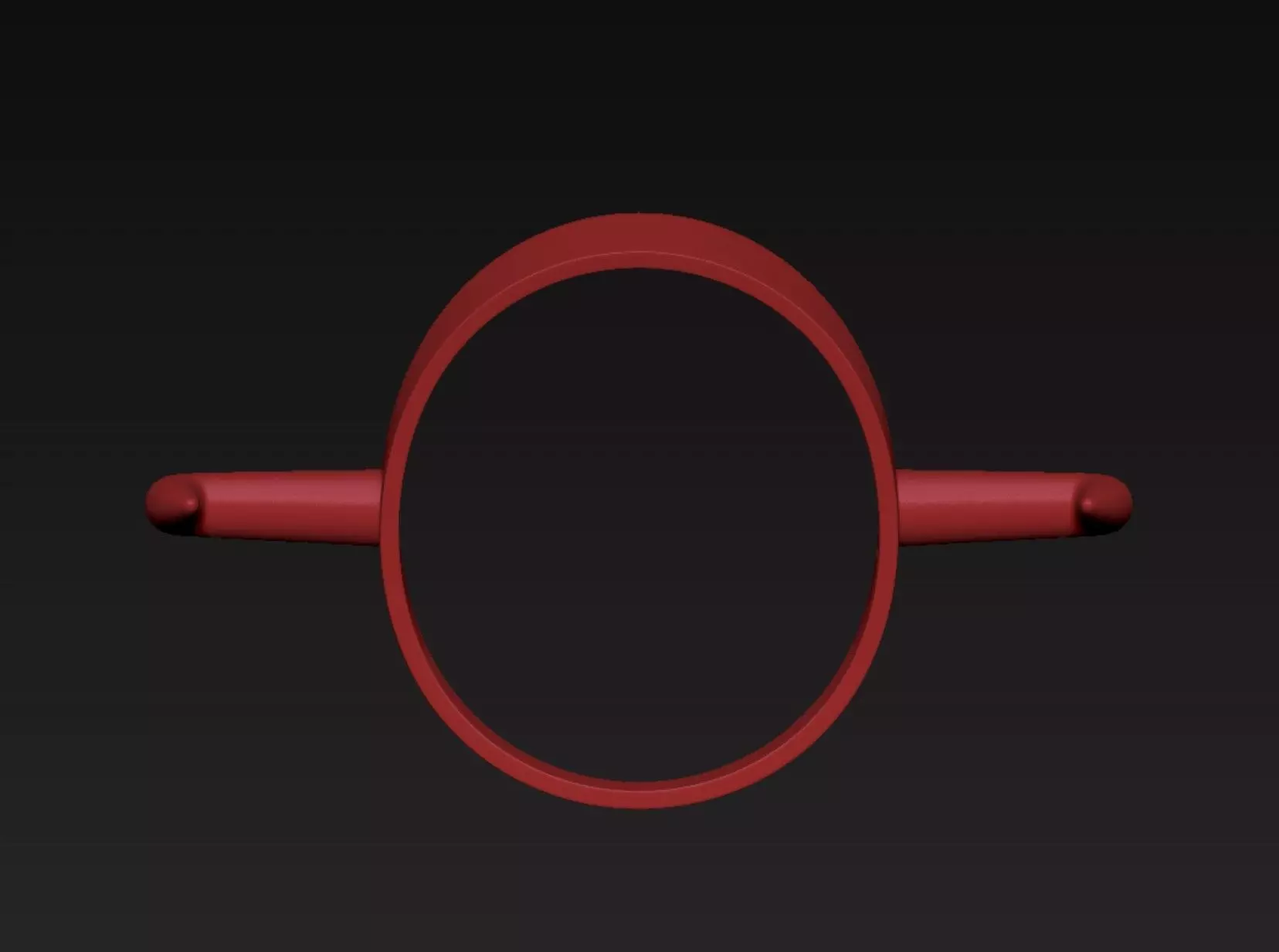 Horn Headband 3D print model_4