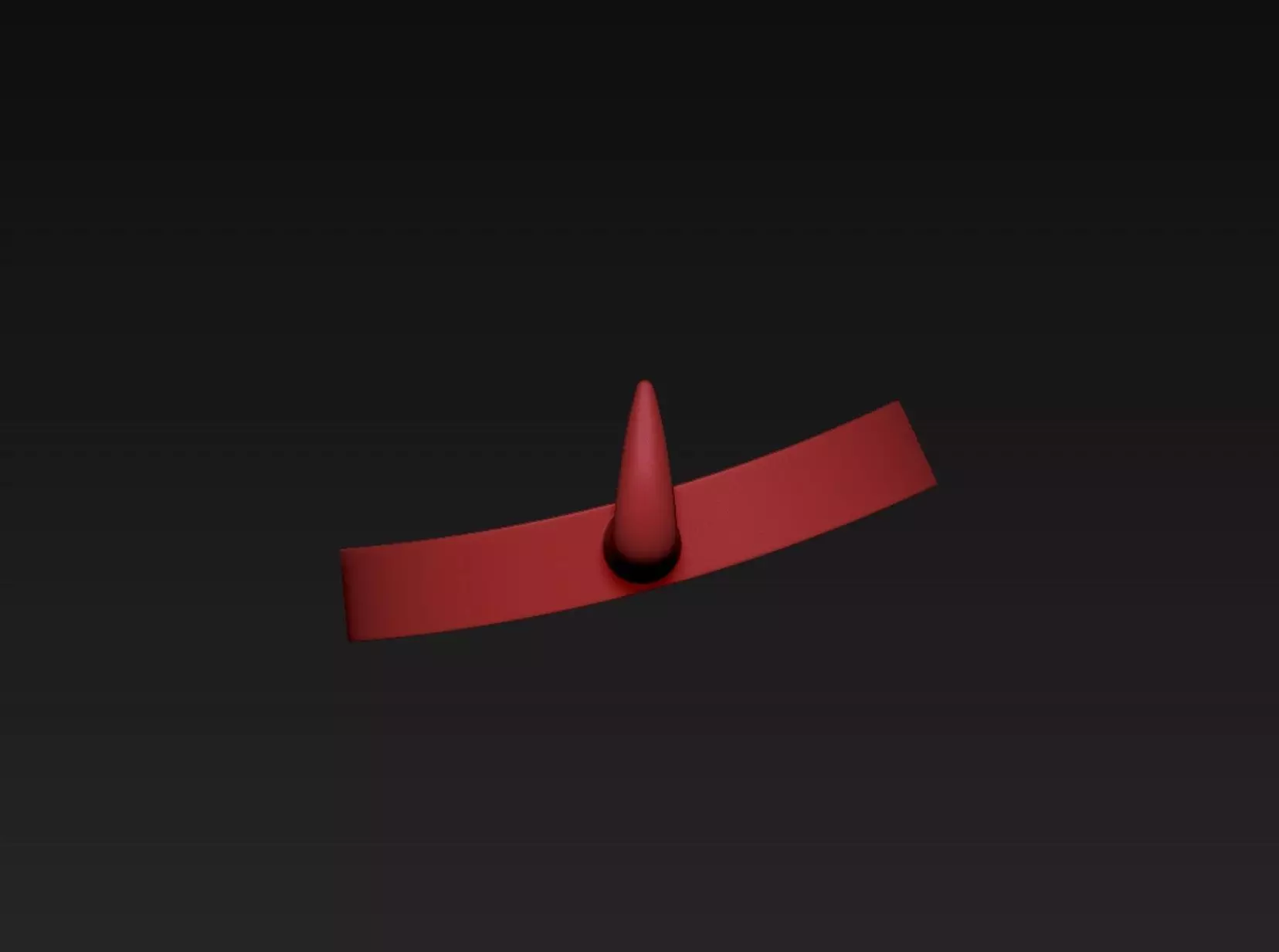 Horn Headband 3D print model_2