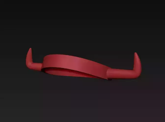 Horn Headband 3D print model