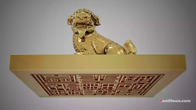 Great Viet Kingdom Golden Seal - 1709