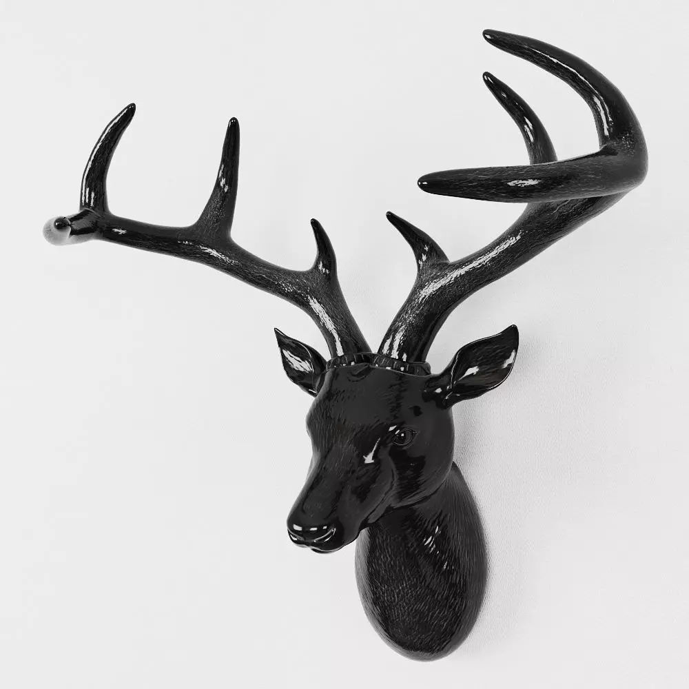 Deer head 3D model 3D model_0
