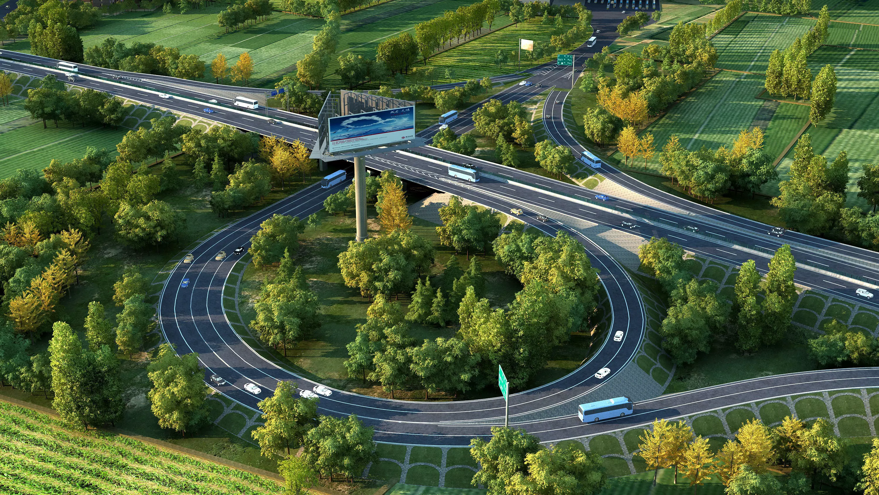 Twilight Highway 3D model