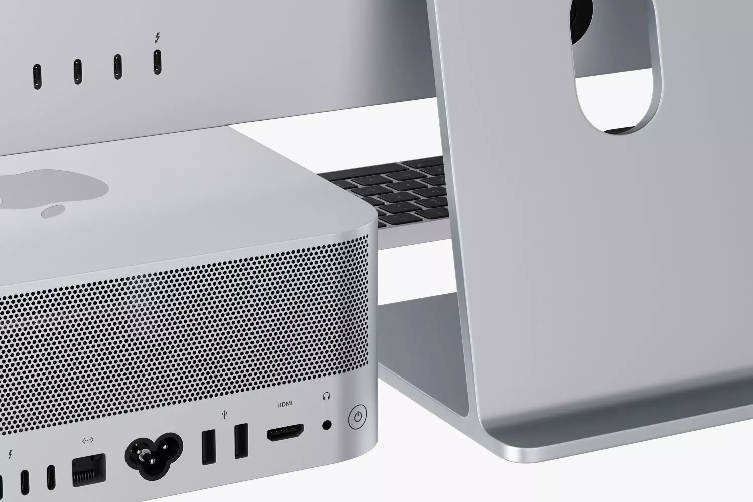 Apple Studio Display and Mac studio full set 3D model 3D model_8