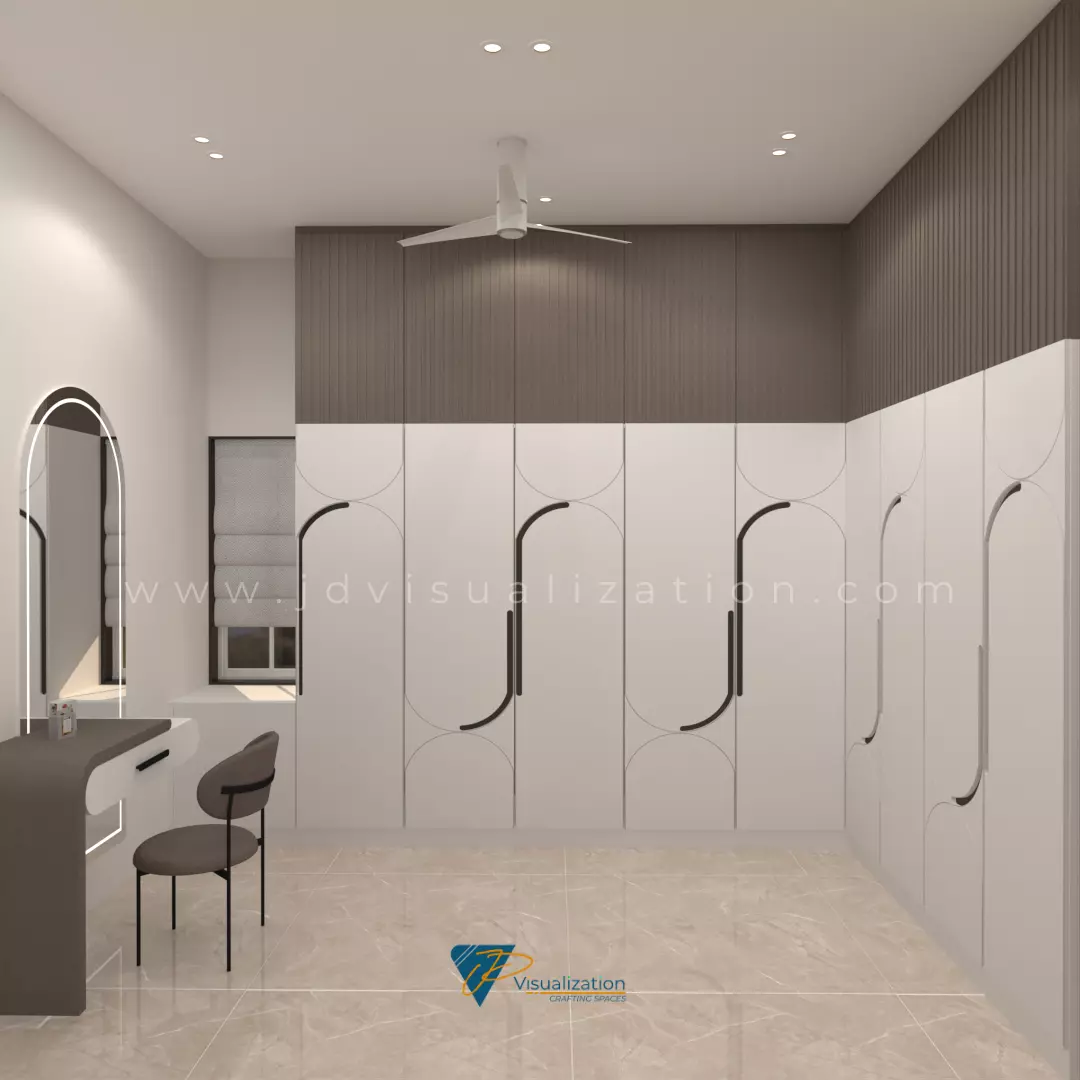 Kids Room with Walk-in 3D model_6