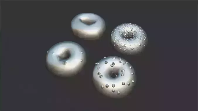 Bagels Bundle - 4 Models 3D model 2