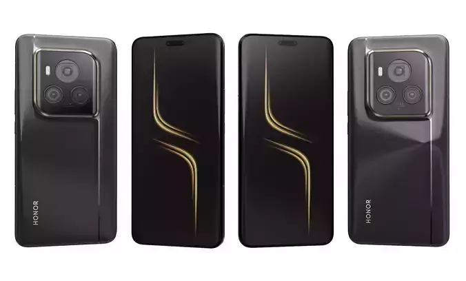 Honor Magic6 Ultimate Black High Poly 