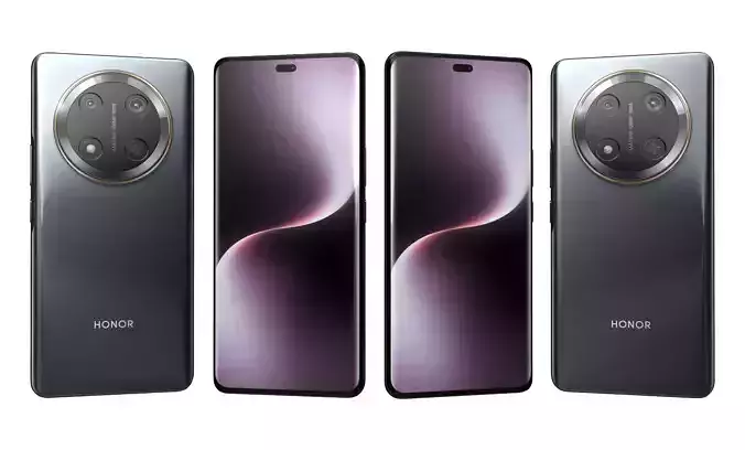 HONOR Magic7 Lite Titanium Black High Poly 