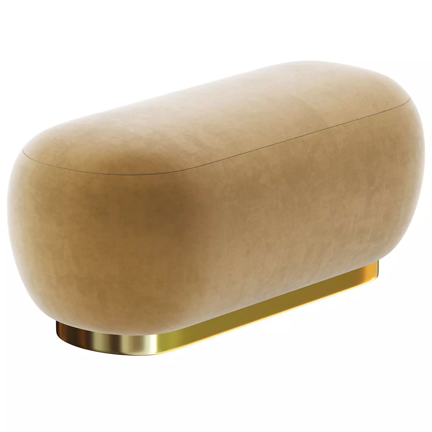 Bench GLAIB By Cazarina Interiors 3D model_3