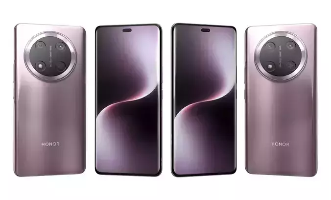 HONOR Magic7 Lite Titanium Purple High Poly 