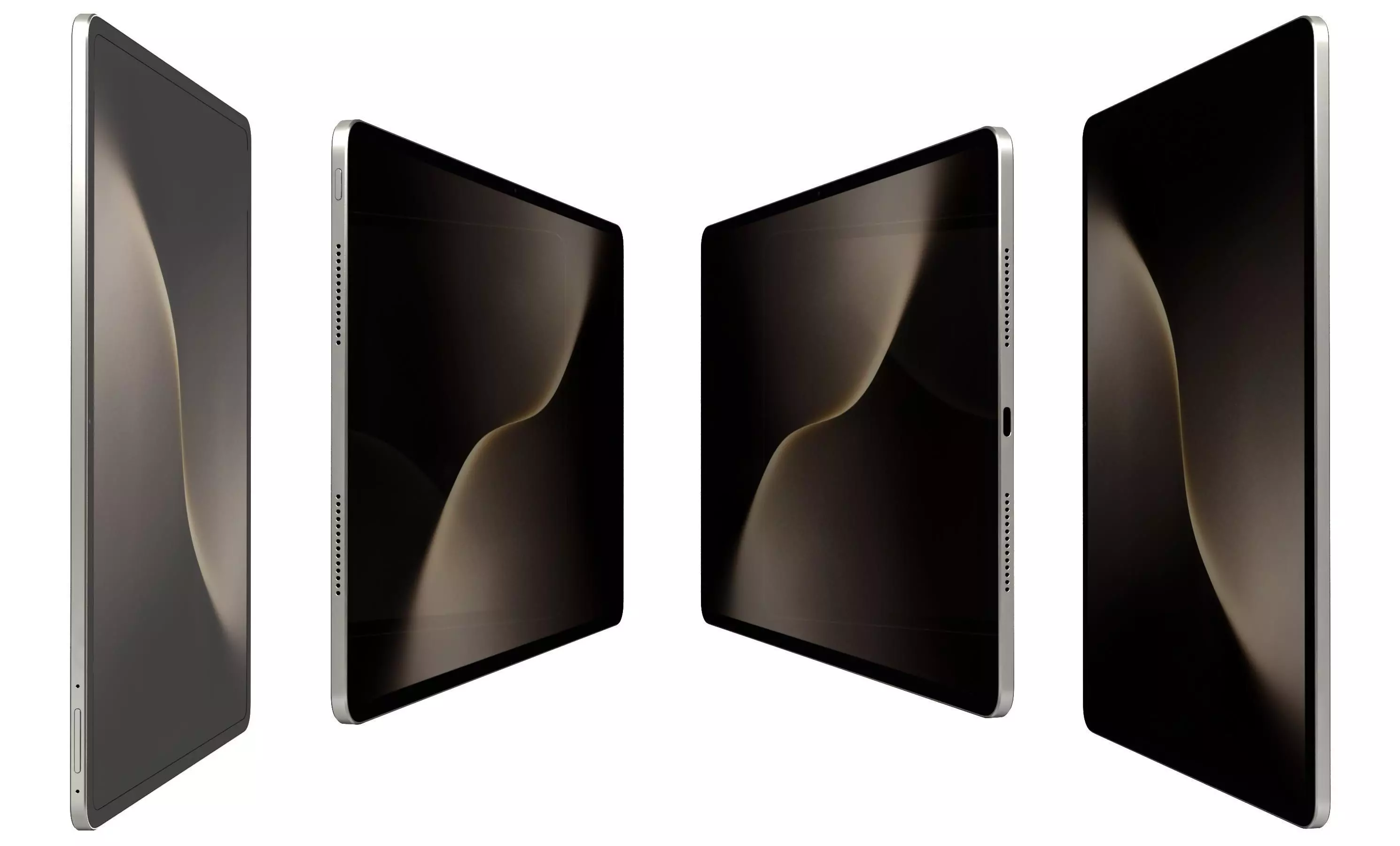 Honor MagicPad 3 13 3 inch Gold High Poly  3D model_2