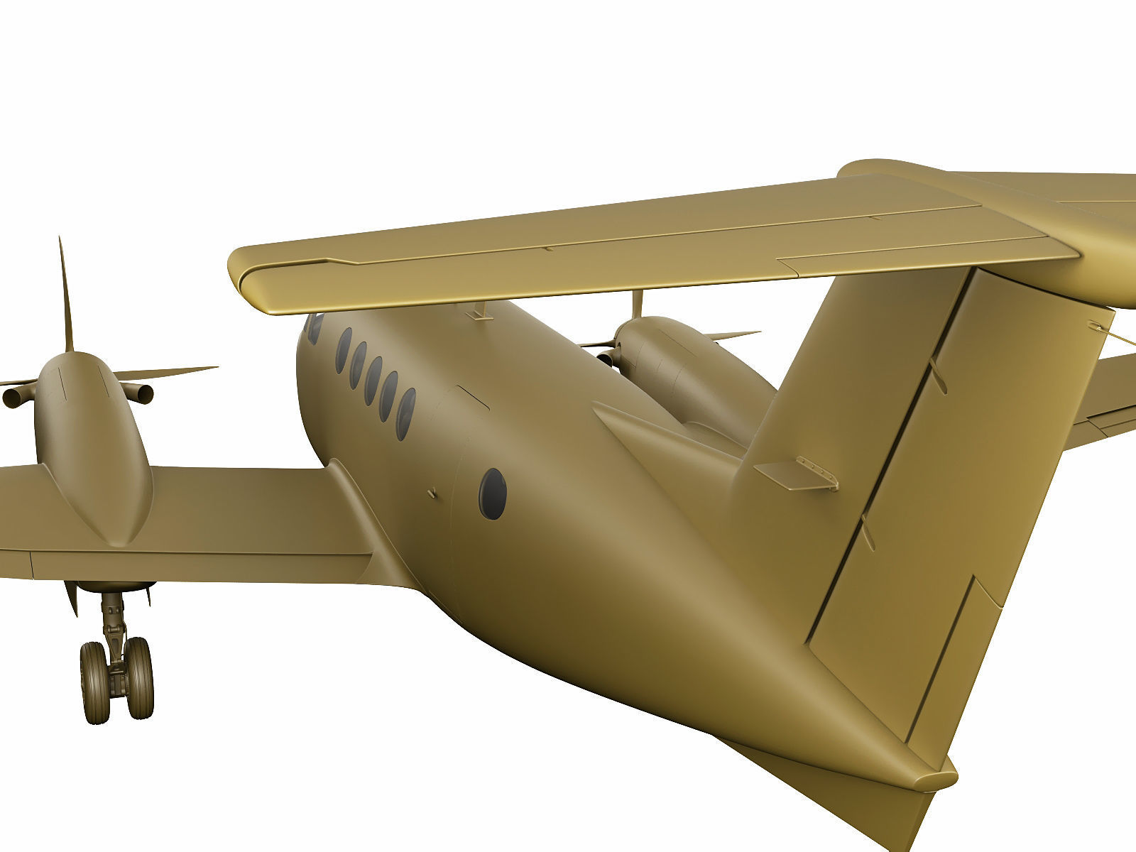 Beechcraft King Air 250 3D model_18